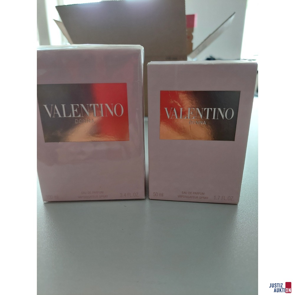 Eau de Parfum der Marke Valentino Donna 100ml u.a.