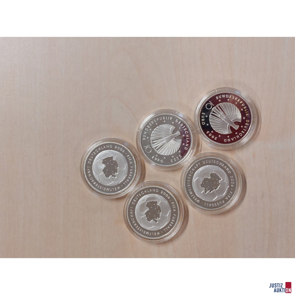 Gedenkm&uuml;nzensatz Bundesrepublik Deutschland