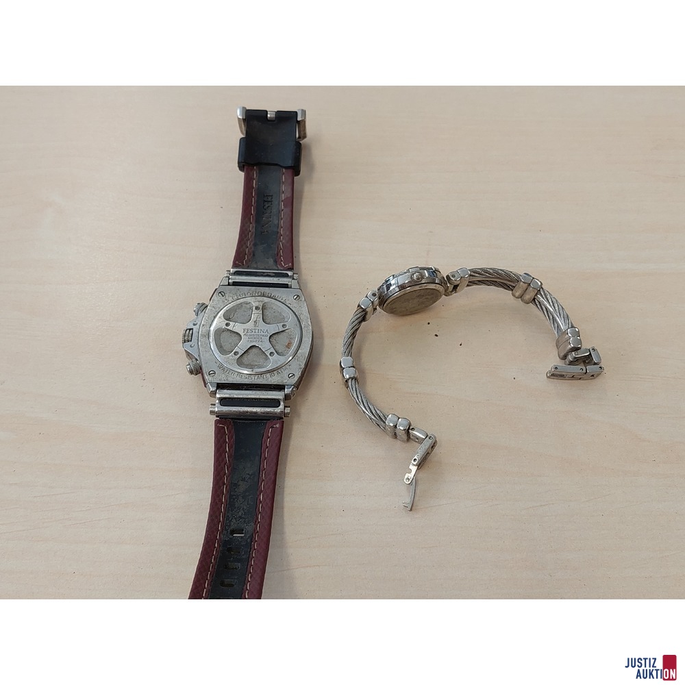Herrenarmbanduhr Festina Quartz Chrono - Damenarmbanduhr Chapze