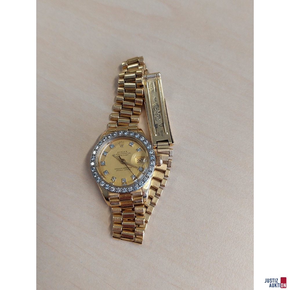 Damenarmbanduhr der Marke Rolex - Model&colon; Datejust