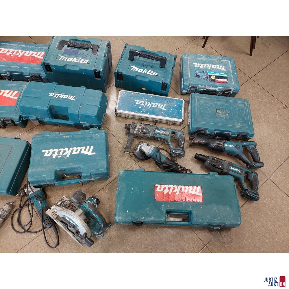 Konvolut an - Werkzeug der Marke Makita