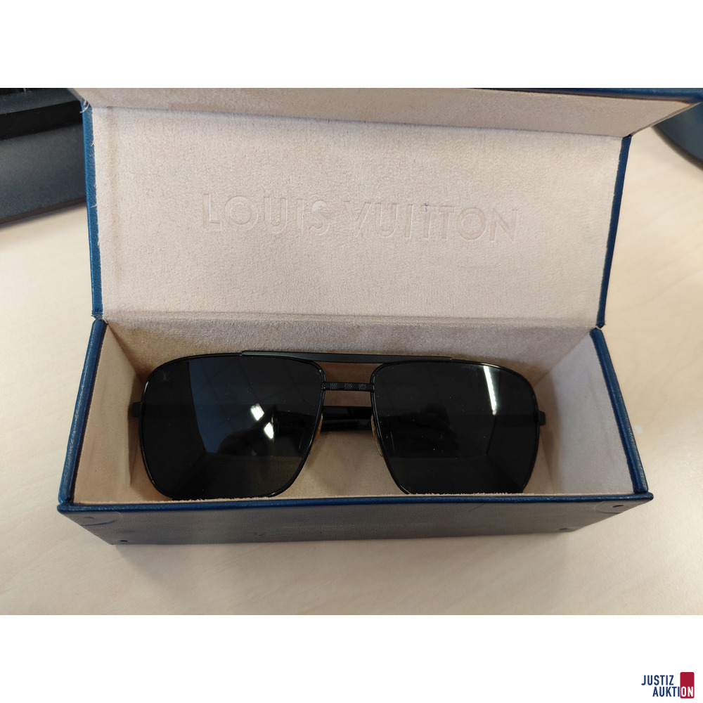 Herren-Sonnenbrille Louis Vuitton Piloten-Style