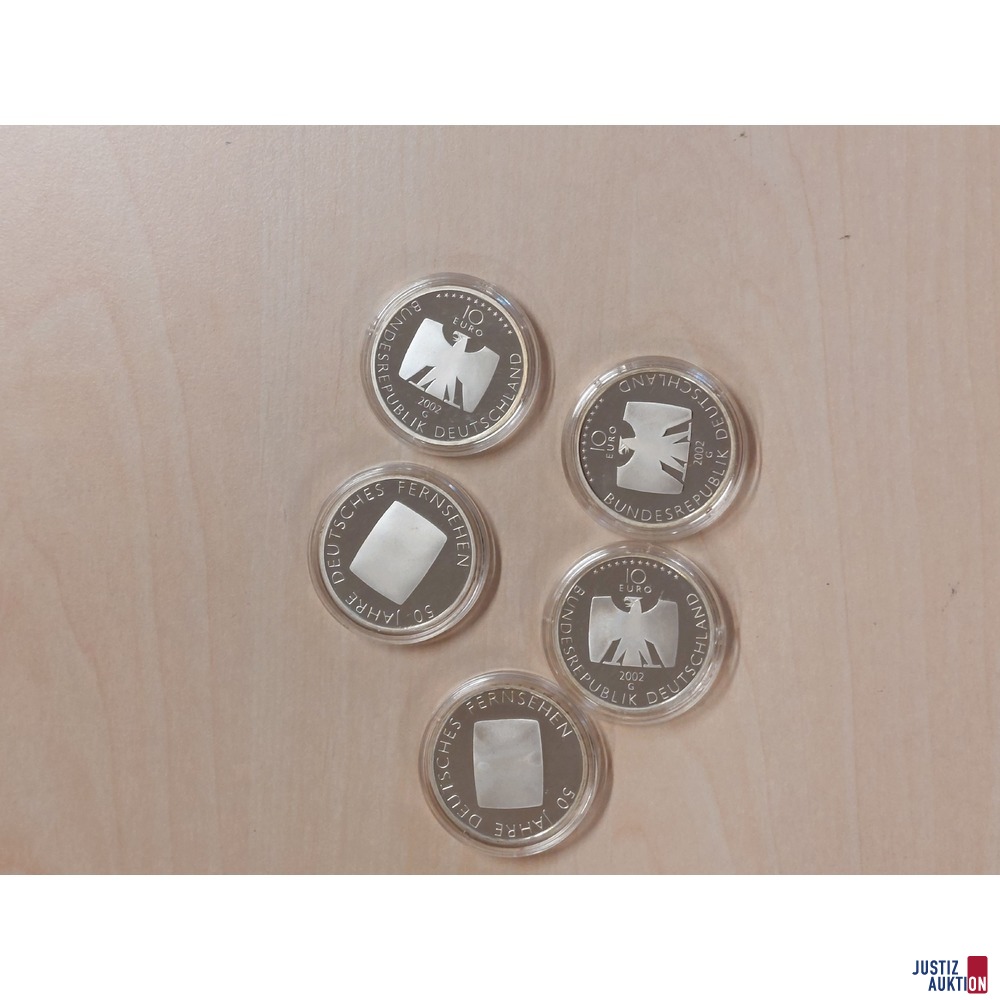 Gedenkm&uuml;nzensatz Bundesrepublik Deutschland