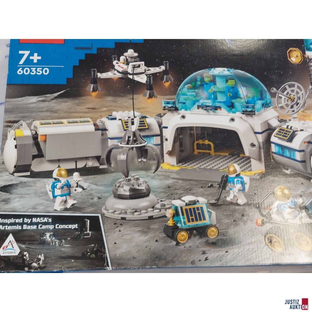 Lego City Artemis Base Camp Concept 60350
