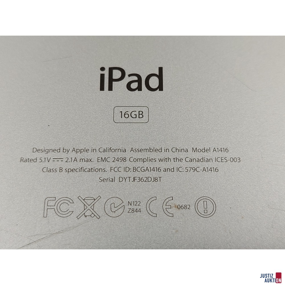 iPad der Marke Apple - Model&colon; A1416