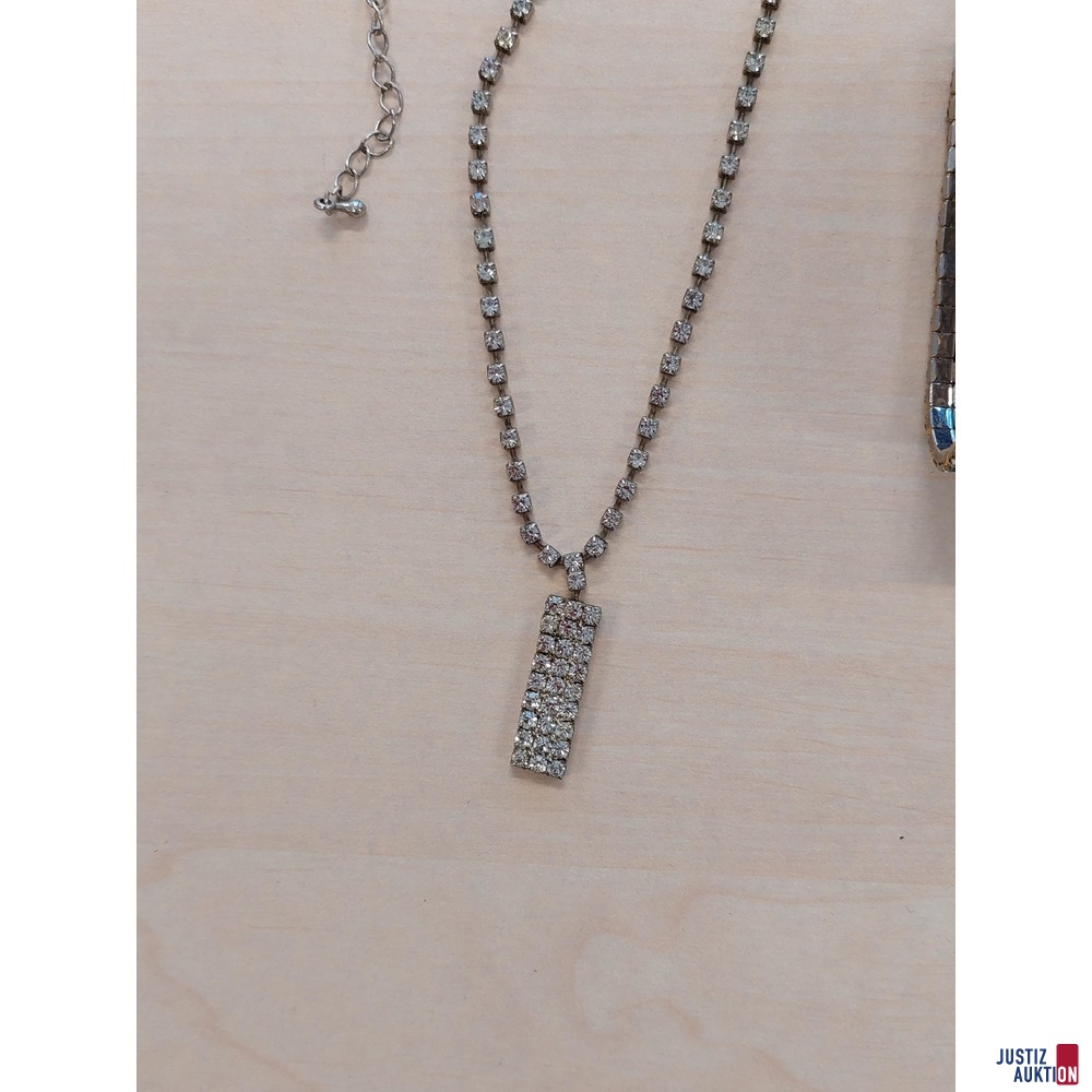 Strassmodeschmuckset