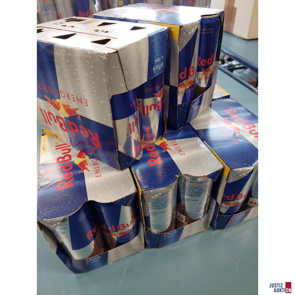 8 6er Pack Red Bull Energy Dring &aacute; 250 ml Ablaufdatum&colon; 20&period;5&period;2027