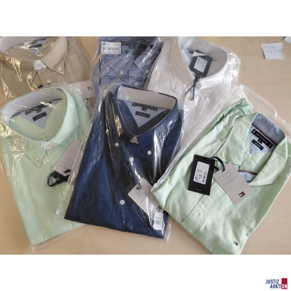 6 Hemden Tommy Hilfiger Gr&ouml;&szlig;e XXL - neuwertig