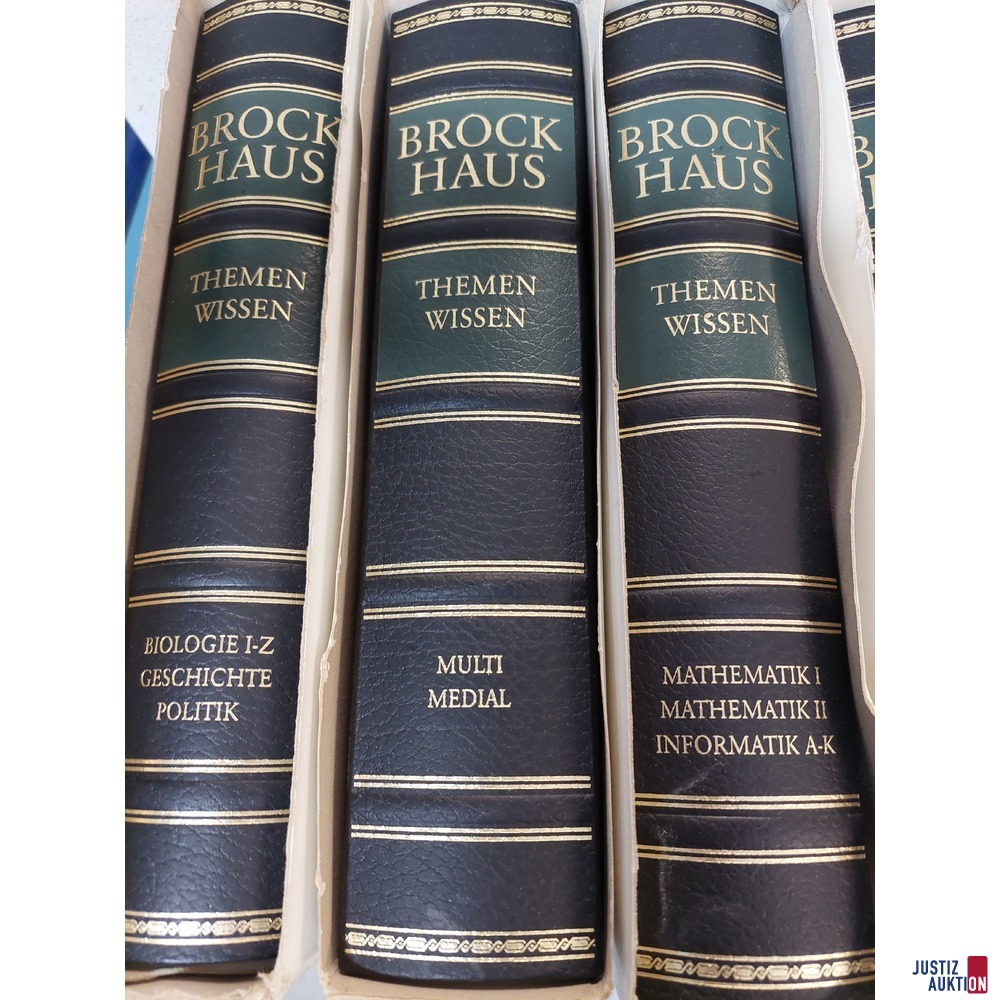 6 B&auml;nde Brock Haus Themen Wissen 2007