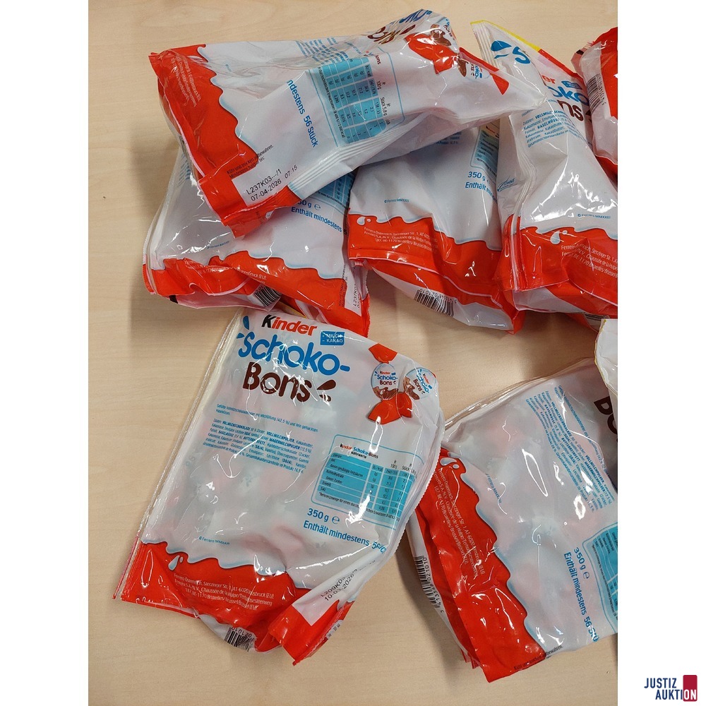 8 x Kinder Schoko-Bons der Marke Ferrero je 350 g 