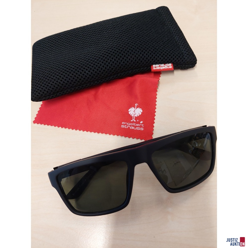 Etui und Putztuch der Firma Engelbert Strauss inkl&period; Sonnenbrille