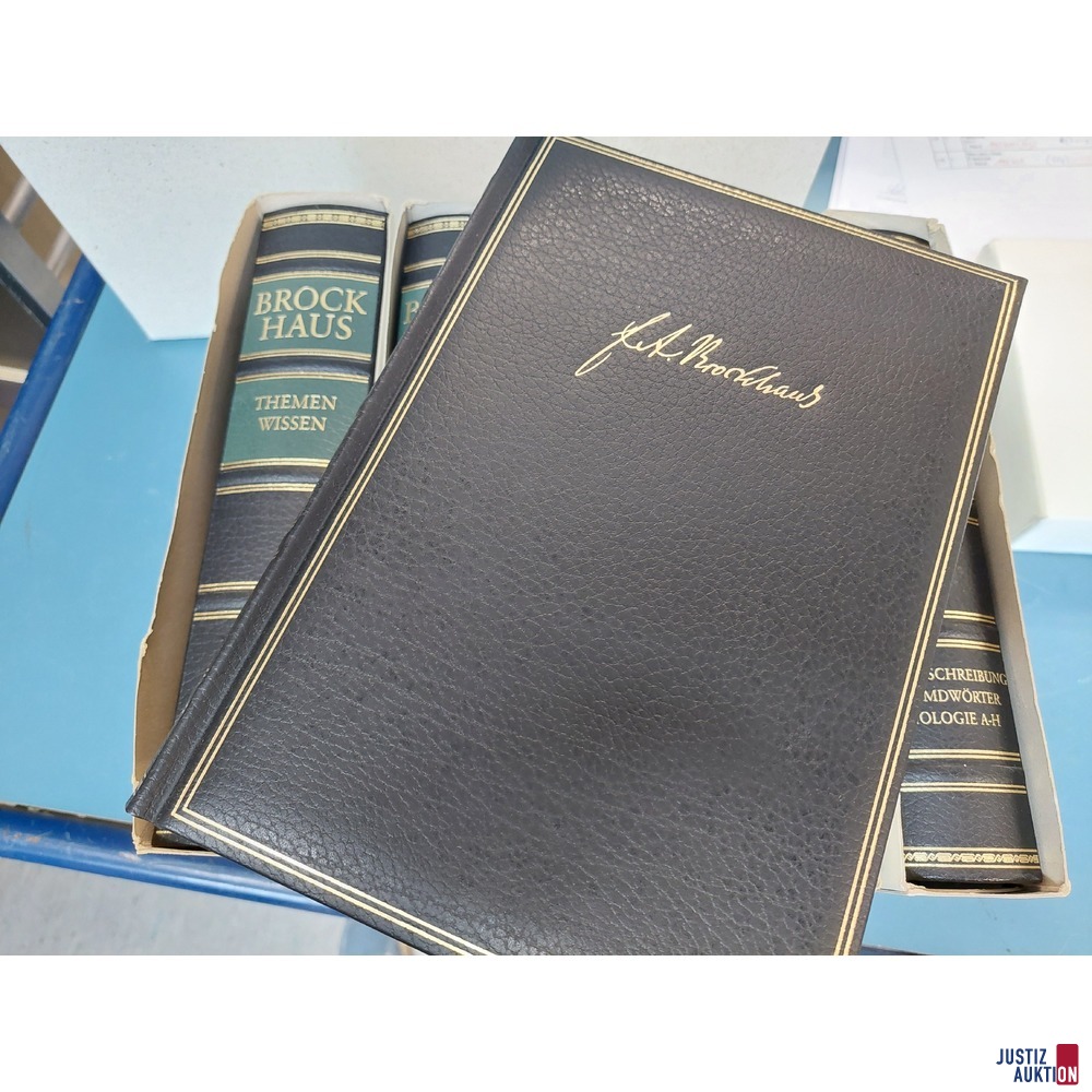 6 B&auml;nde Brock Haus Themen Wissen 2007