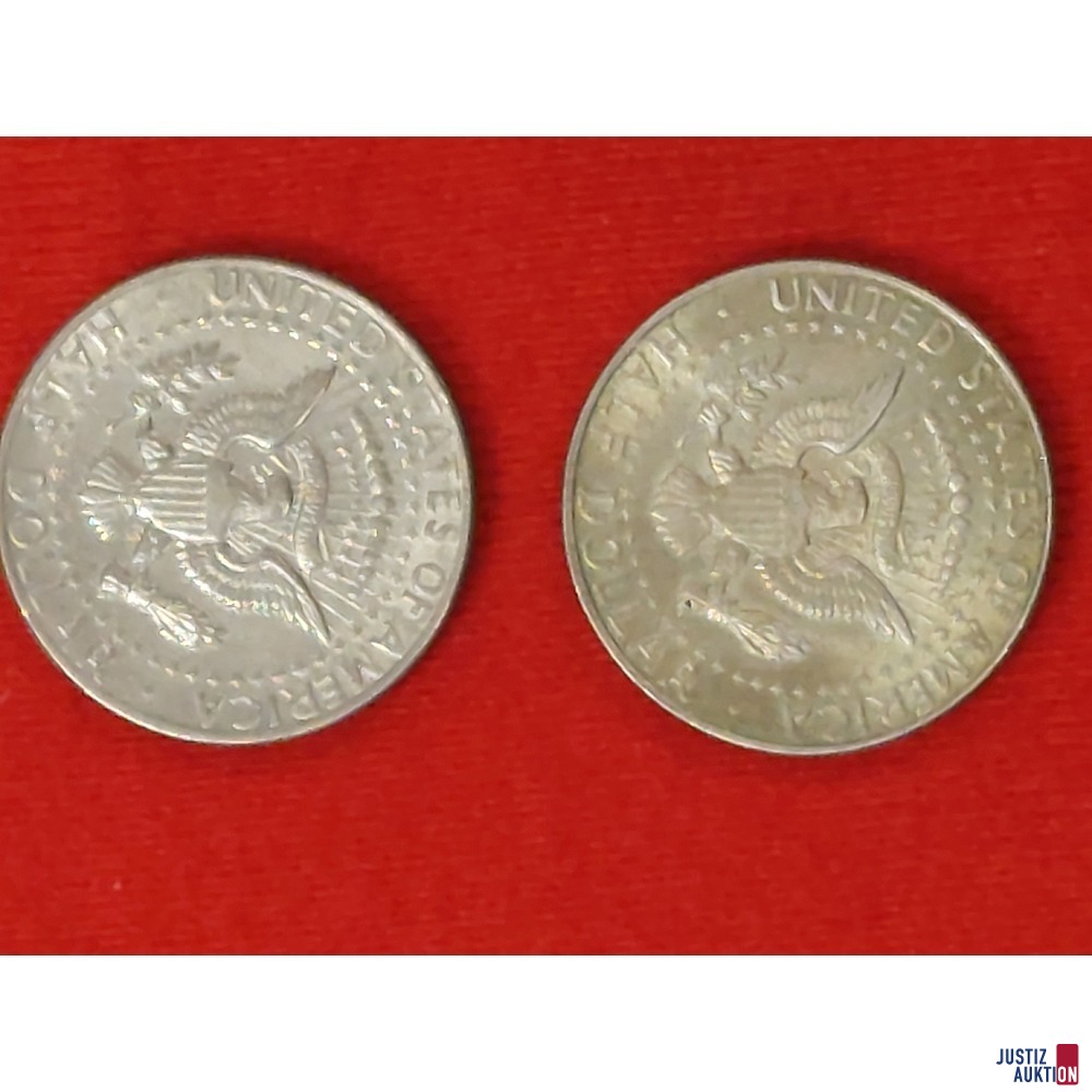 2 Half Dollar USA