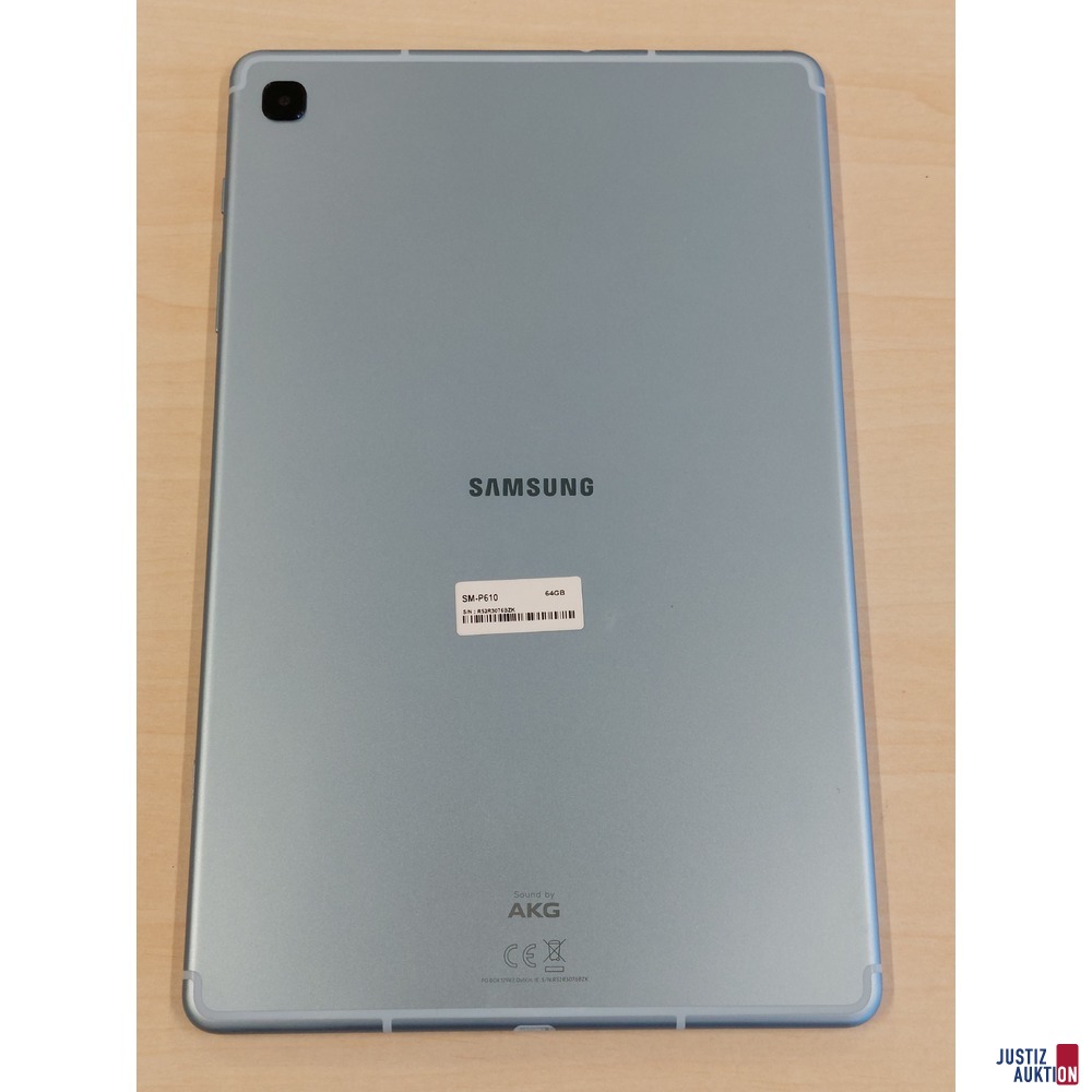 Tablet der Marke Samsung Galaxy S6 Lite mit S Pen - Model&colon; SM-P610