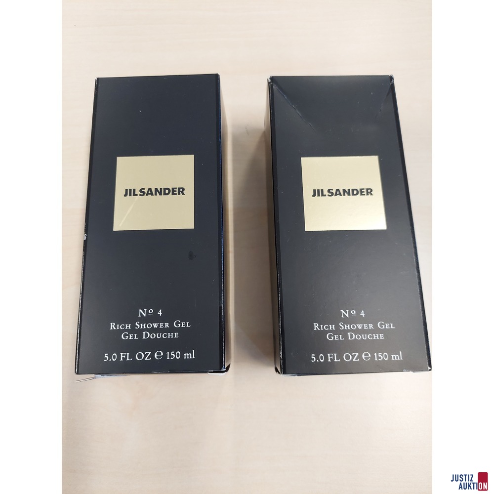 2&nbsp;Duschgel der Marke Jil Sander No 4 150 ml