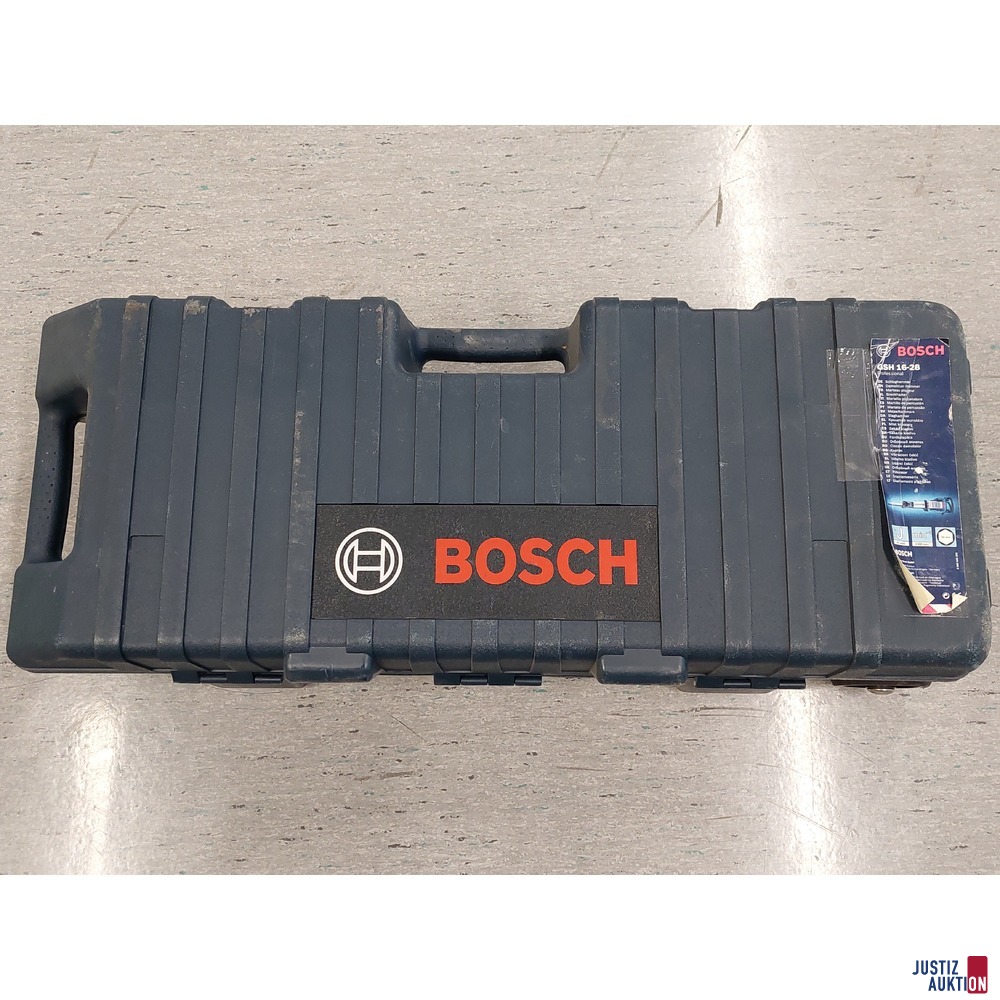 Schlag-/Abbruchhammer der Marke Bosch GSH 16-28 mit Koffer (Trolley)