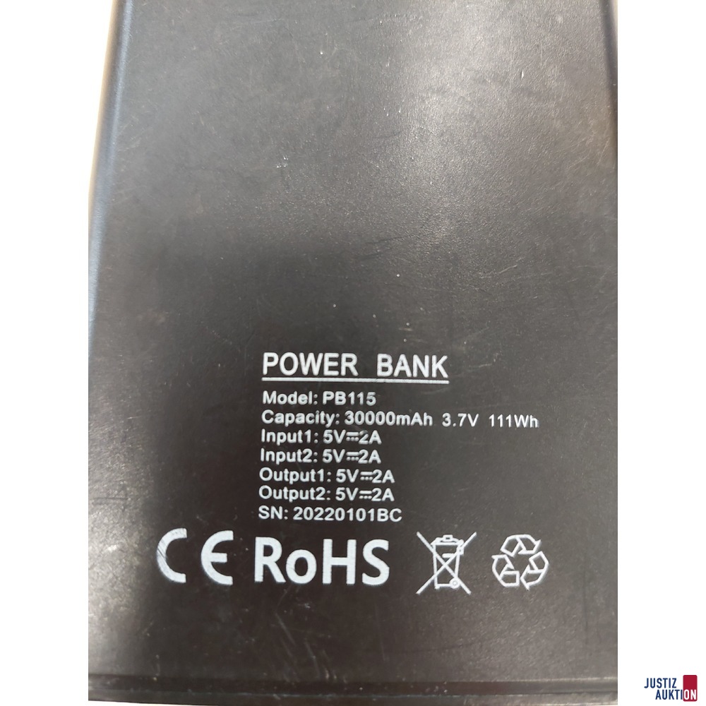 Power Bank der Marke Syrox Model: PB115