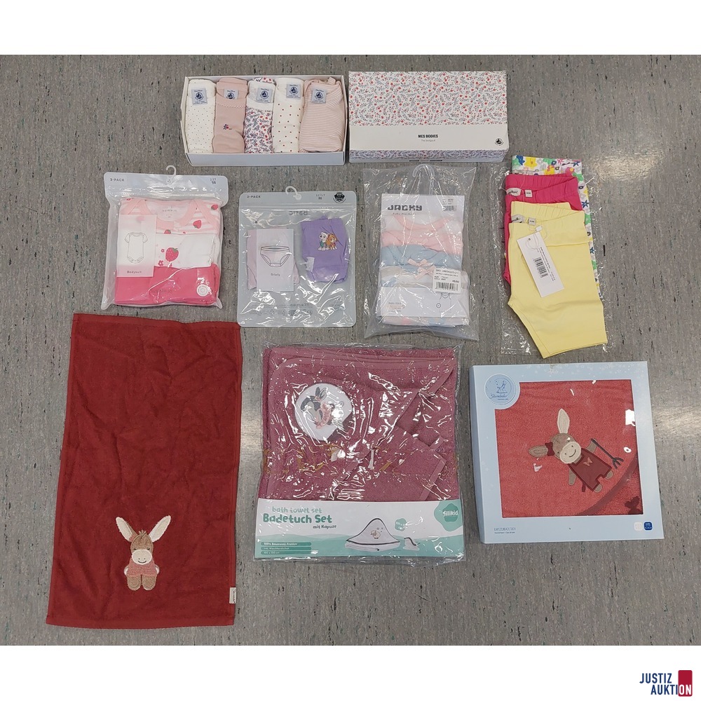 4er-Packung M&auml;dchen-Unterhemden der Marke Jacky Baby