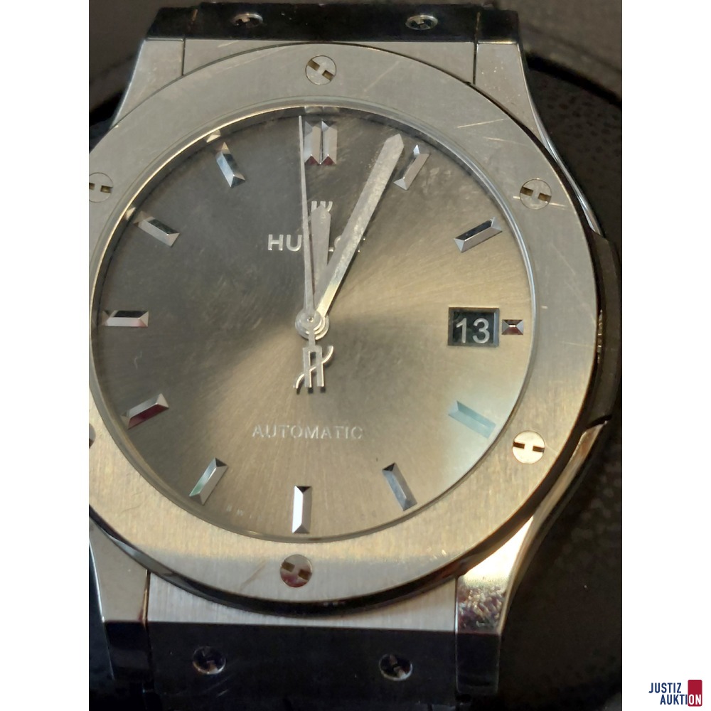 Herrenarmbanduhr der Marke Hublot