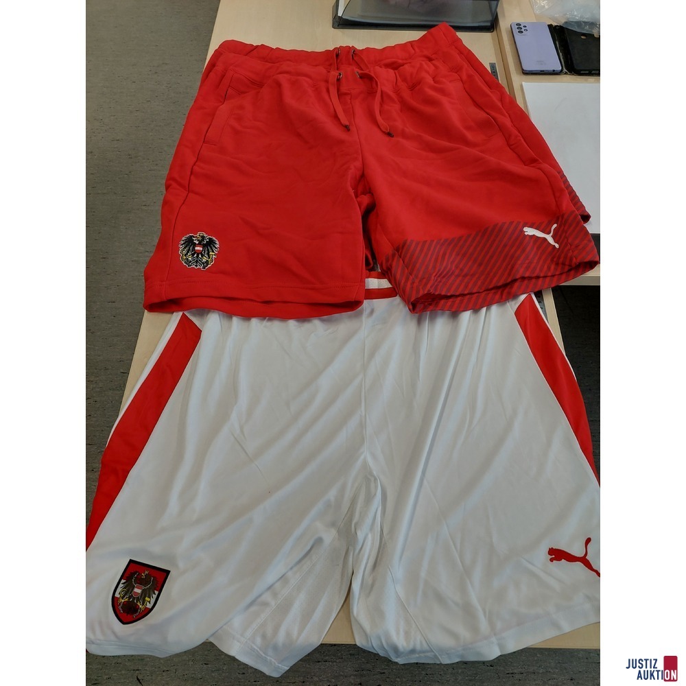Konvolut der Marke Puma &Ouml;FB &Ouml;sterreich Bekleidung