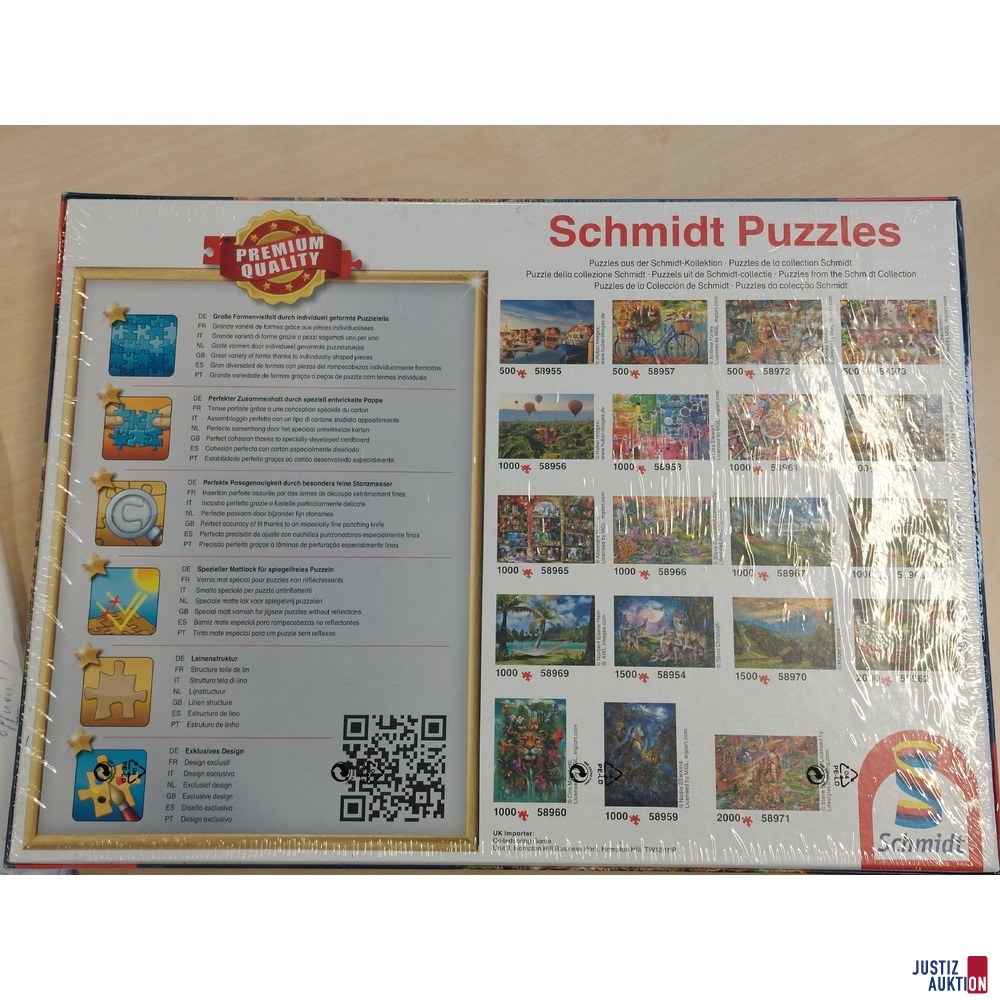 Schmidt Puzzle Schatz der Drachen Steve Sundram 58971