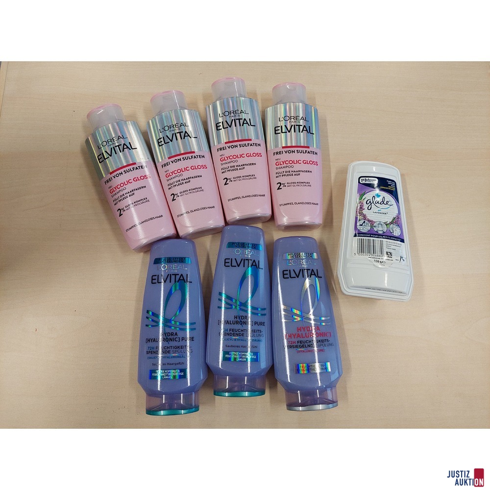 4 St&uuml;ck Shampoo der Marke L&DiacriticalAcute;OR&Eacute;AL Paris Elvital u&period;a&period;