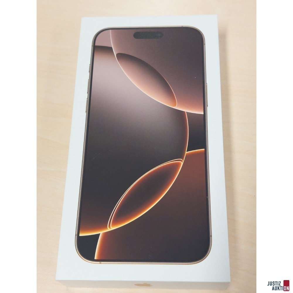 Handy der Marke Apple iPhone 16 Pro Max Desert Titanium&comma; 256GB
