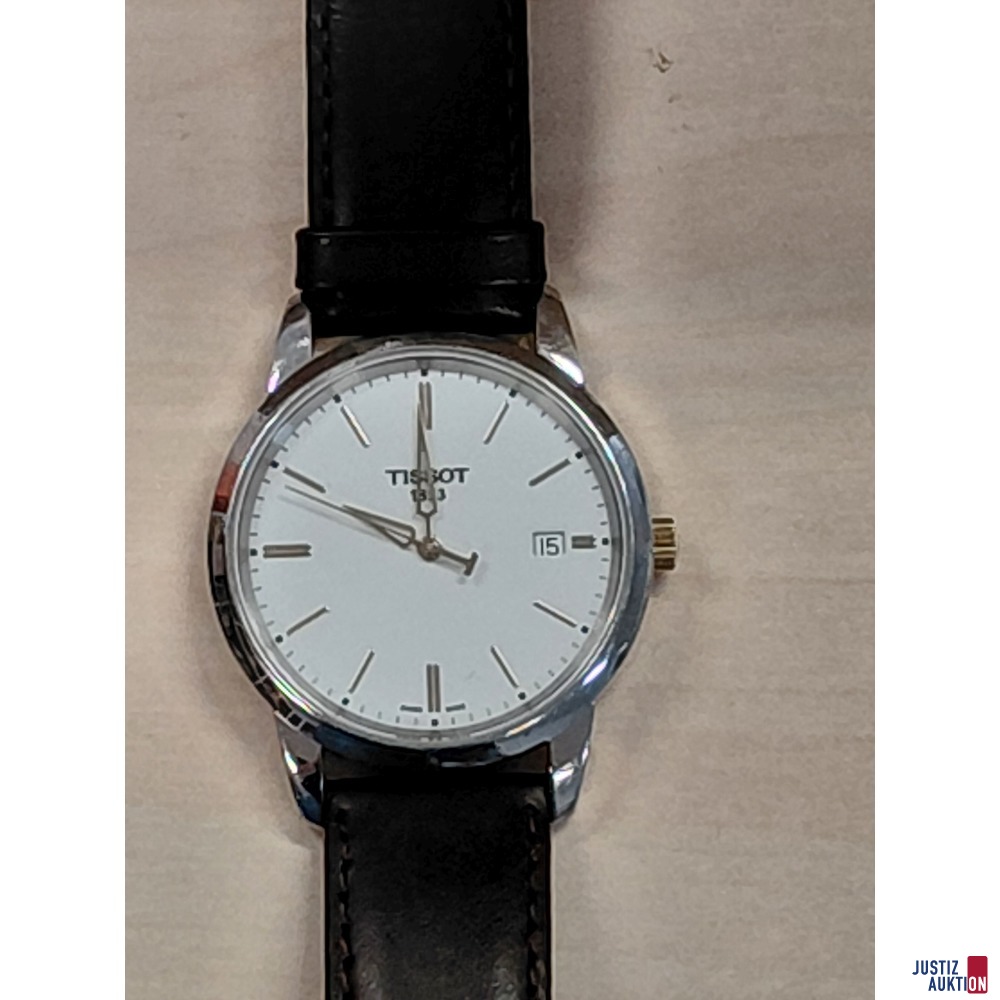 Herrenarmbanduhr der Marke Tissot