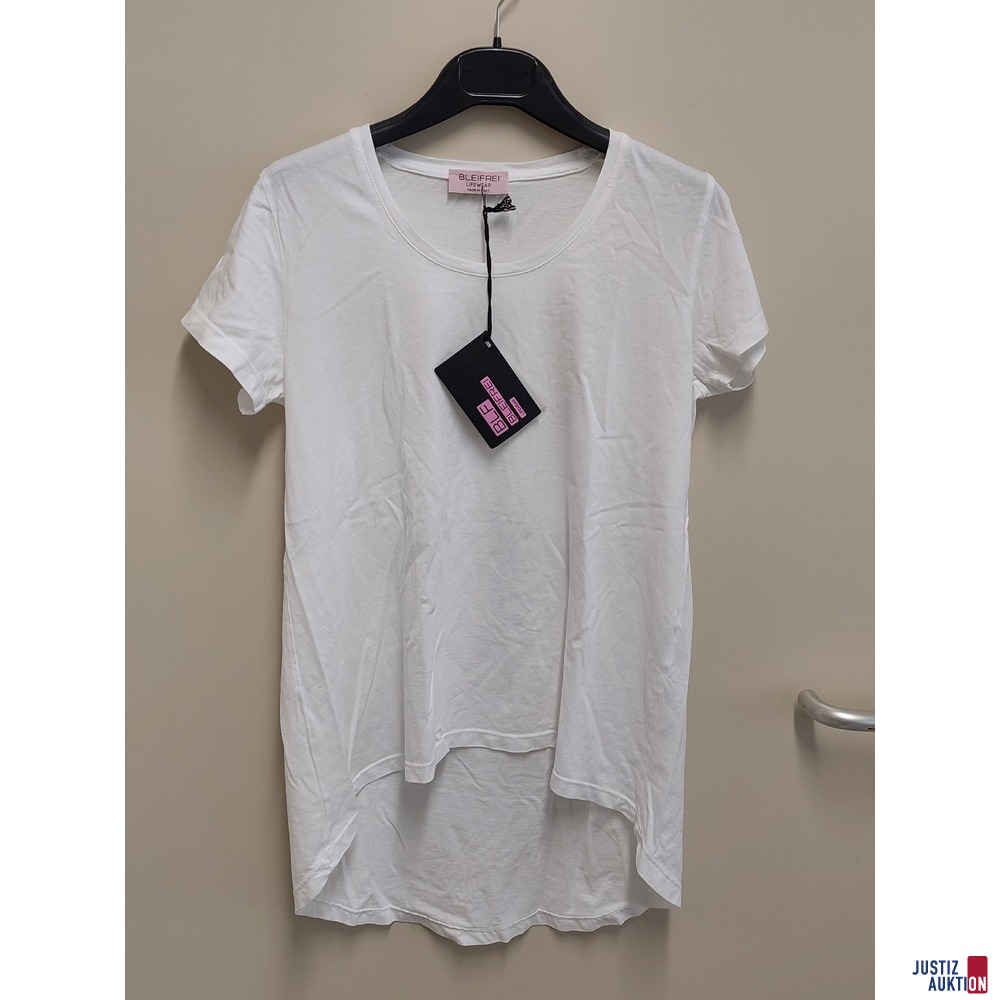 5 Damen T-Shirts der Marke BLF Bleifrei Lifewear NEU jeweils in den Größen XS, S, M, L, XL