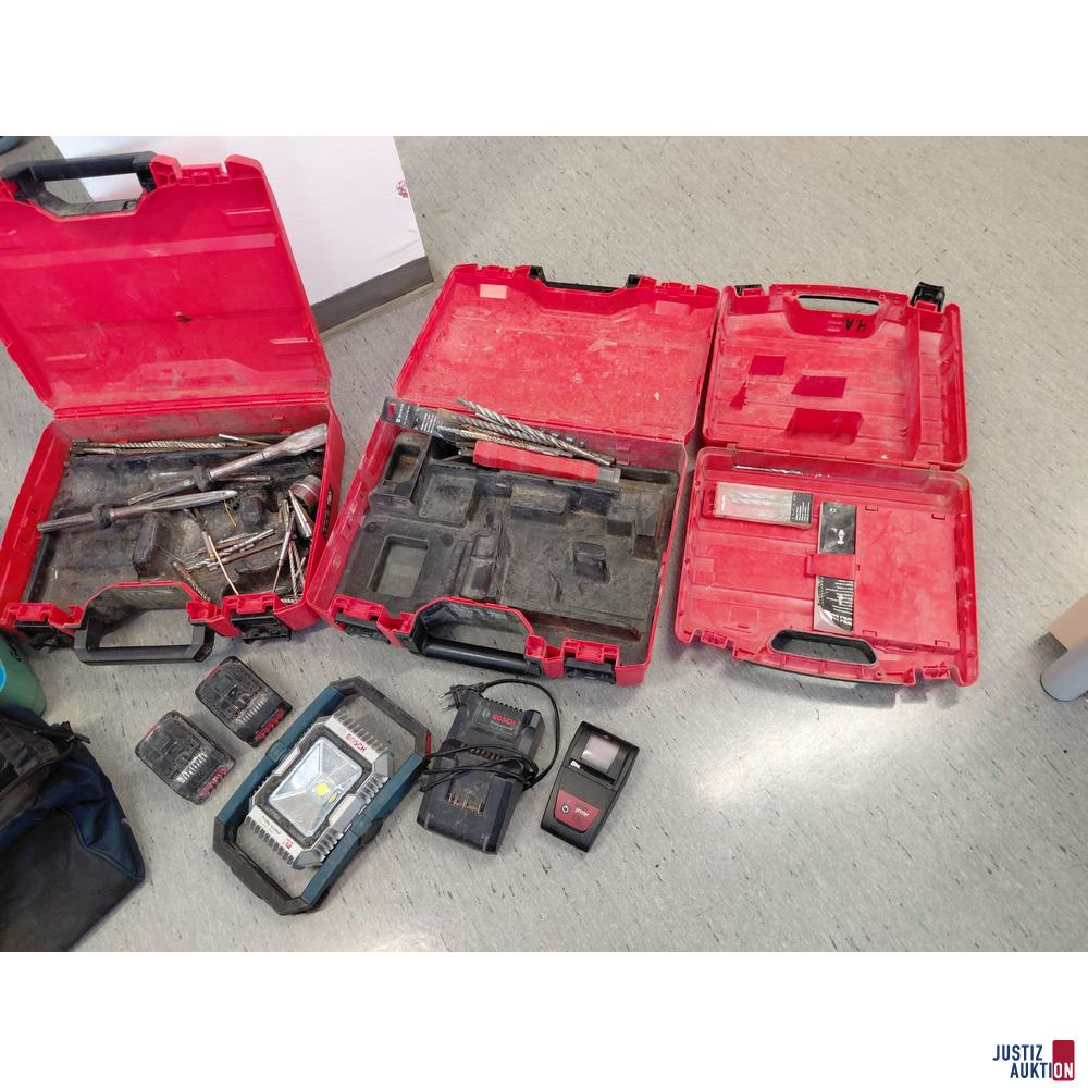 Konvolut an 3 Hilti Werkzeugkoffer