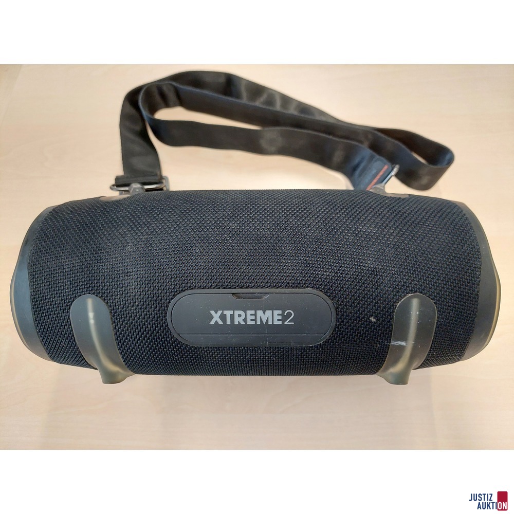 Tragbarer Bluetooth-Lautsprecher der Marke JBL Xtreme 2