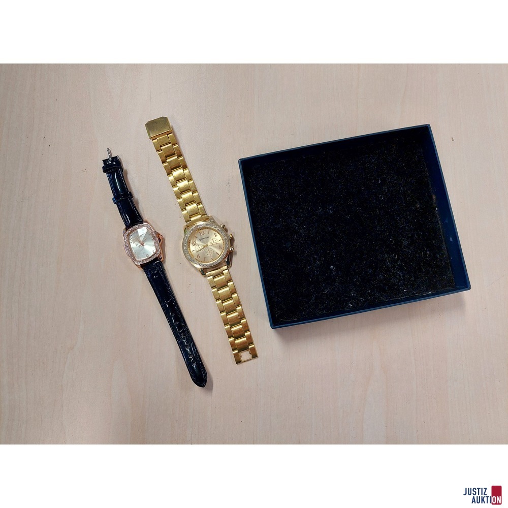2 Damenarmbanduhren