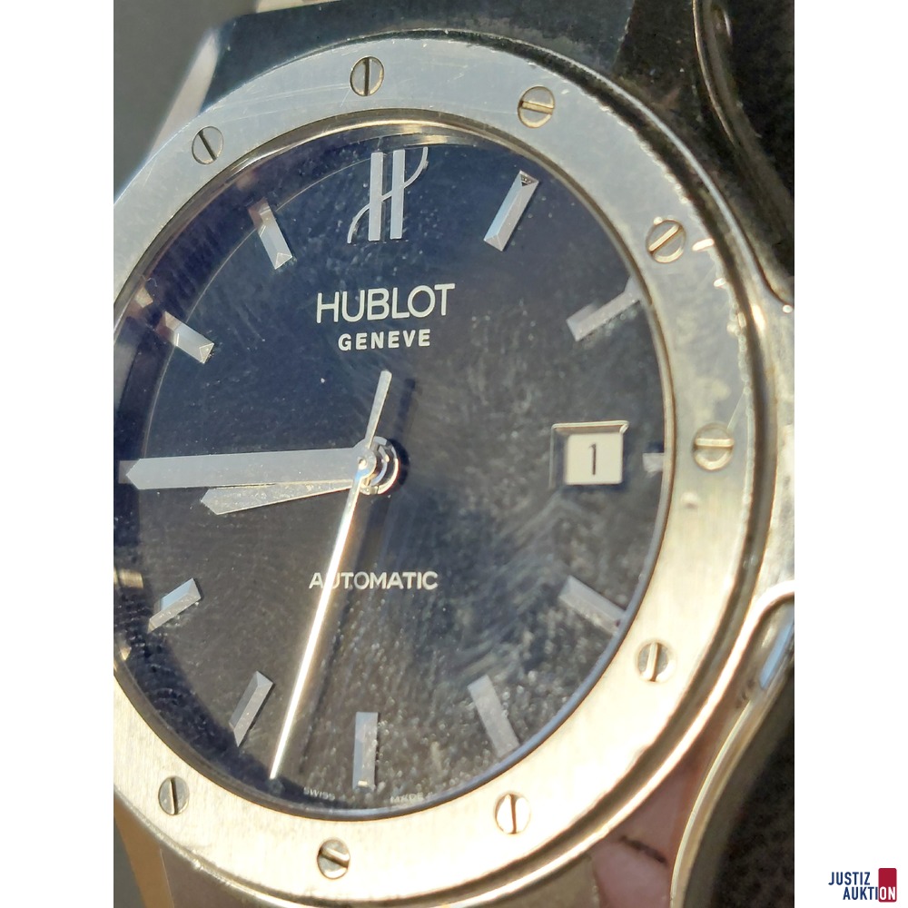 Herrenarmbanduhr der Marke Hublot
