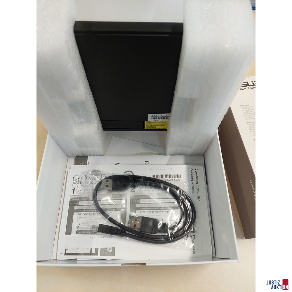 DVD-Writer der Marke ASUS u.a.