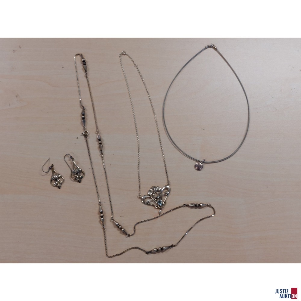 Silberschmuck 925 &permil; punziert 28&comma;1 g