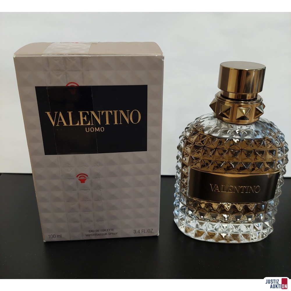 Eau de Toilette der Marke Valentino Uomo Vaporisateur Spray 100 ml in Originalverpackung &lpar;diese wurde ge&ouml;ffnet&rpar; - NEU