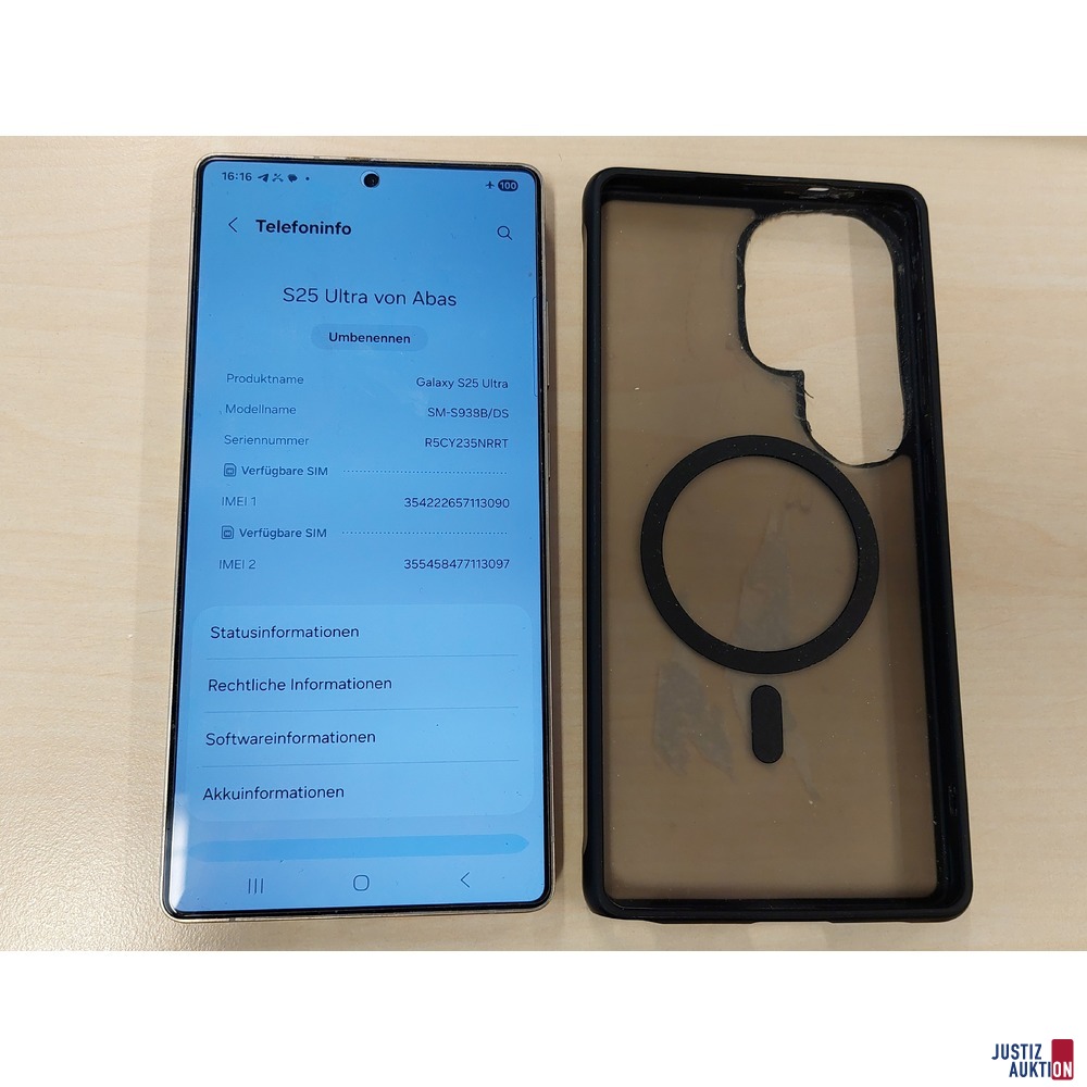 Handy der Marke Samsung Galaxy S25 Ultra