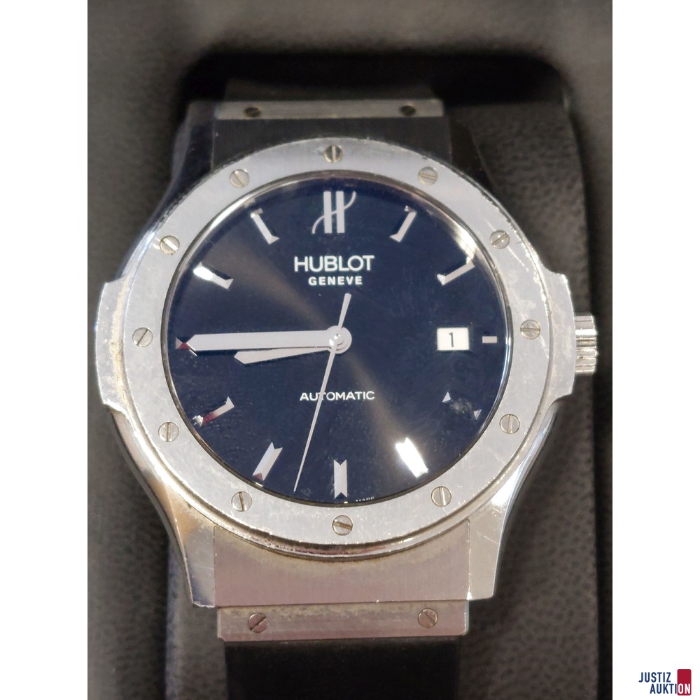 Herrenarmbanduhr der Marke Hublot