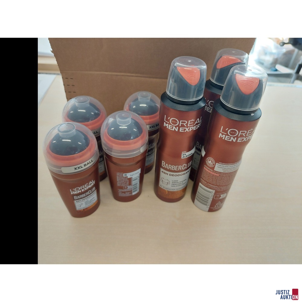 3 St&uuml;ck Deodorant L&DiacriticalAcute;OR&Eacute;AL Paris Men Expert Barber u&period;a&period;