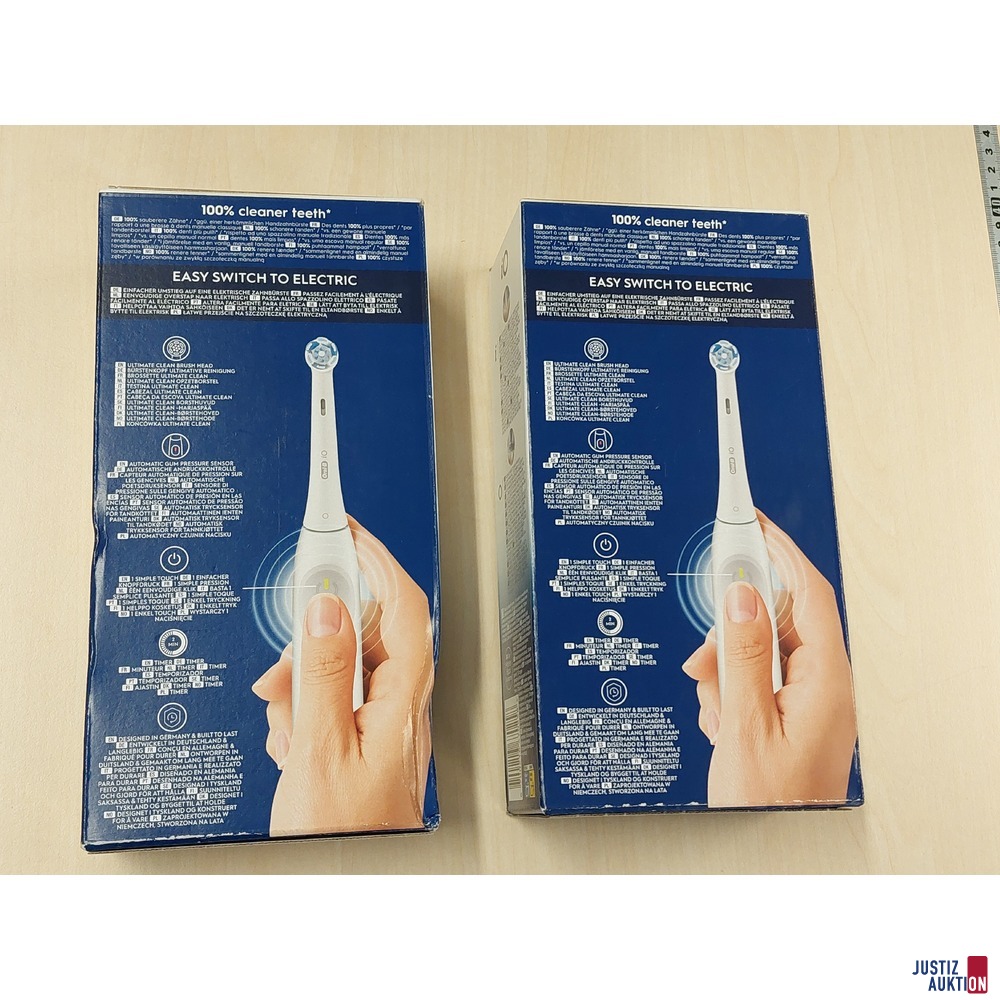2 Packungen Elektrische Zahnb&uuml;rsten der Marke Oral-B
