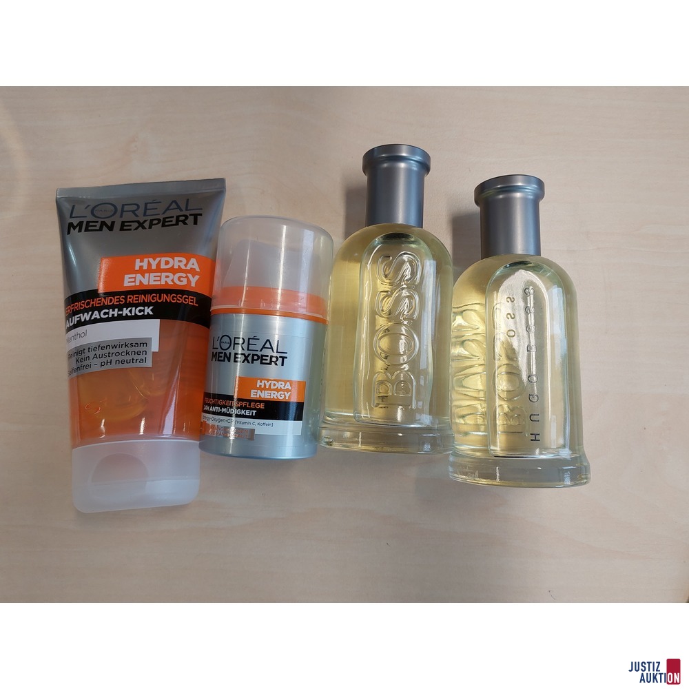 Reinigungsgel der Marke Loreal Men Expert 150 ml u.a.