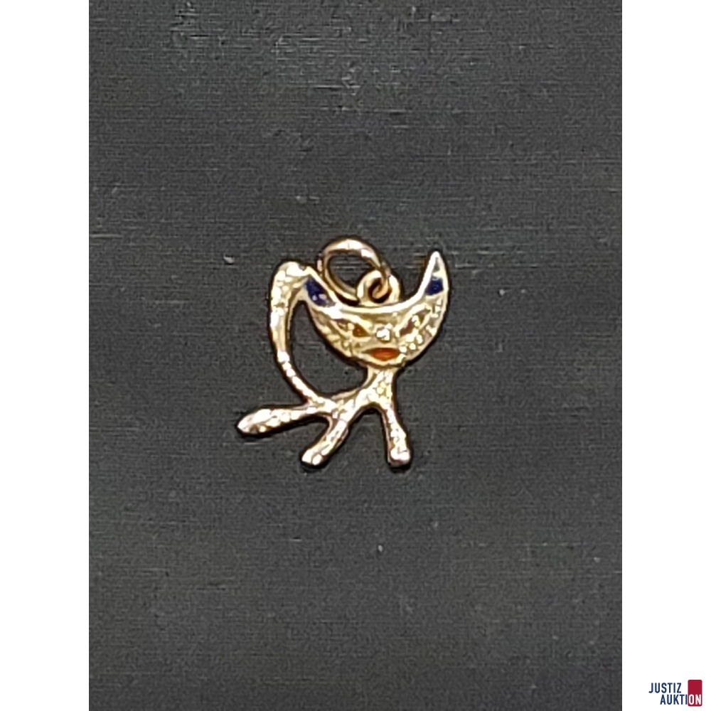 Kettenanhänger Katzenmotiv
