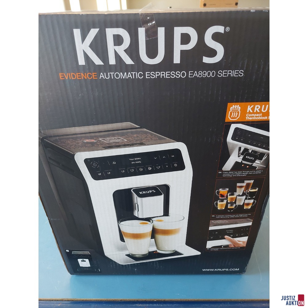 Kaffeevollautomat der Marke KRUPS Evidence EA8908.22