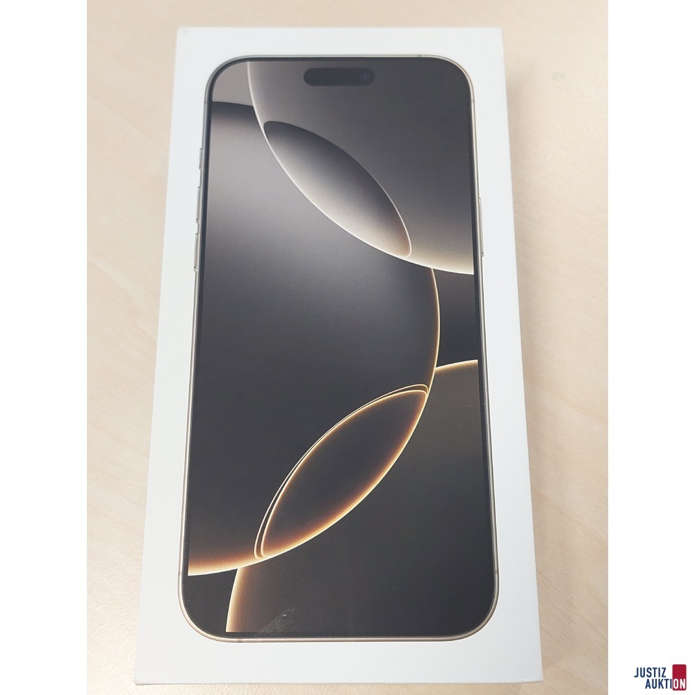 Handy der Marke Apple iPhone 16 Pro Max Natural Titanium&comma; 256GB