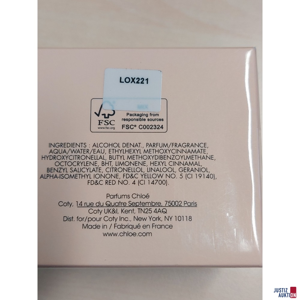 Eau de Parfum der Marke Chloé Natural Spray Vapirsateur 30 ml