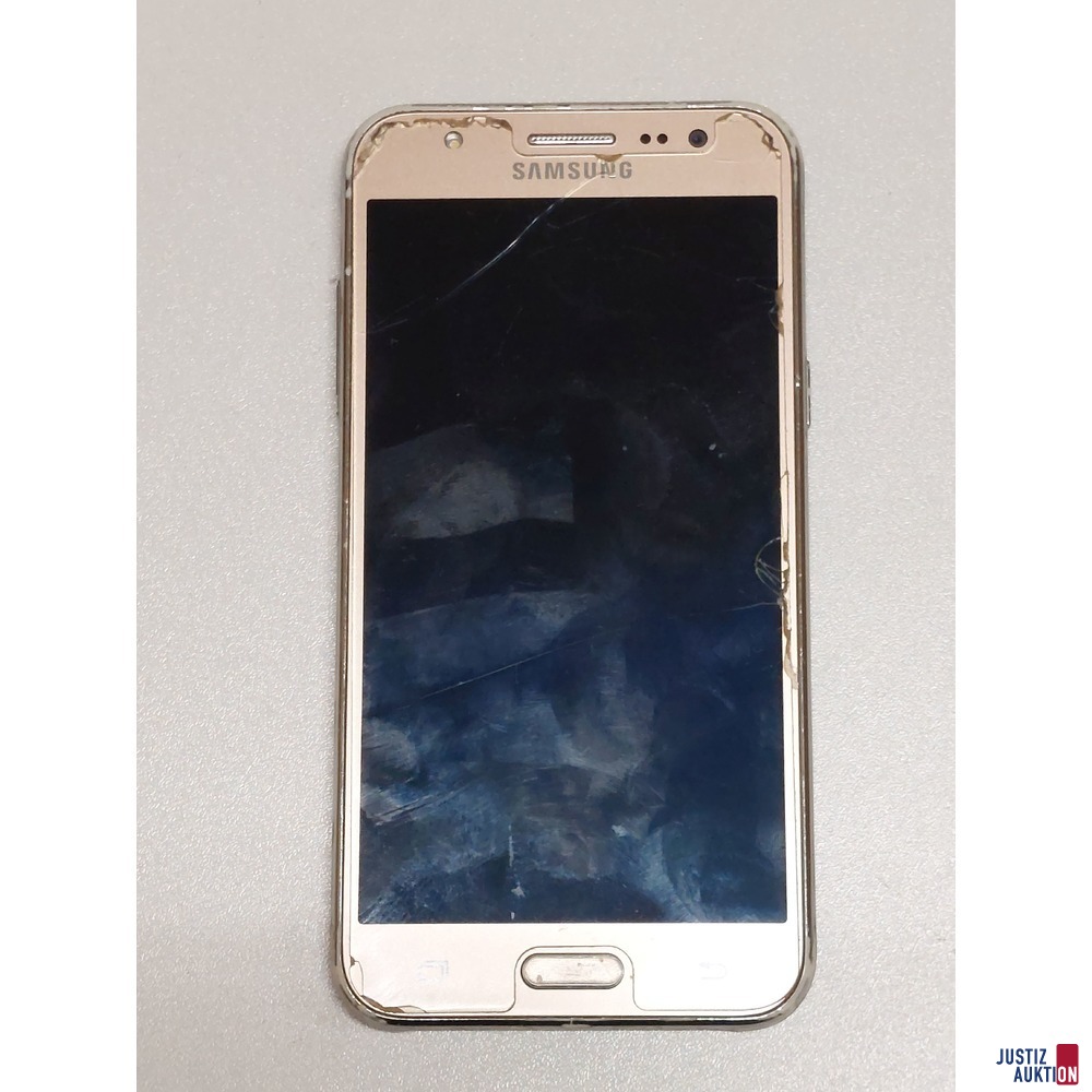 Handy der Marke Samsung Galaxy J5 gebraucht/Gebrauchsspuren vorhanden