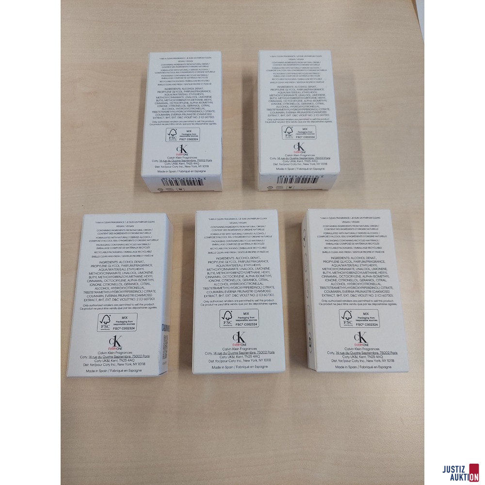 5 Eau de Toilette der Marke Calvin Klein Every One 50 ml