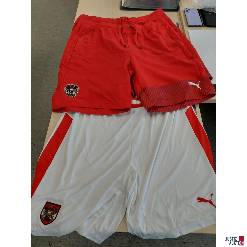 Konvolut der Marke Puma &Ouml;FB &Ouml;sterreich Bekleidung