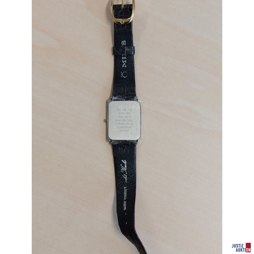 Herrenarmbanduhr der Marke Milus