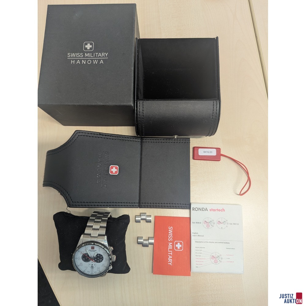 Uhr mit Verpackung